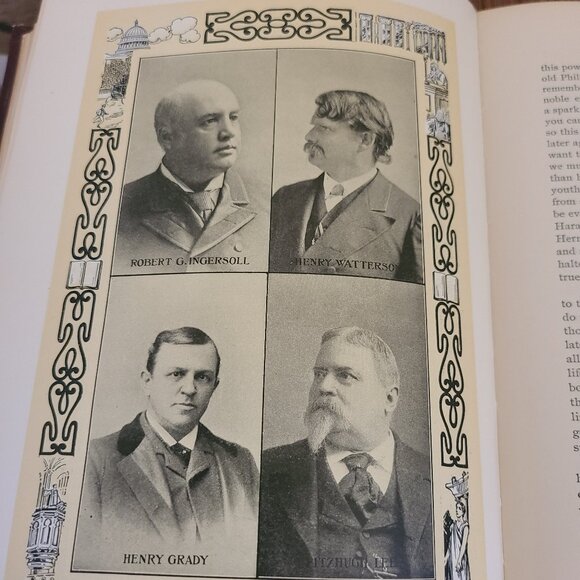 Famous Orators of the World & Their Best Orations - 1902 - Picture 13 of 15